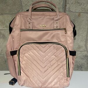 Large Pink Backpack for Women